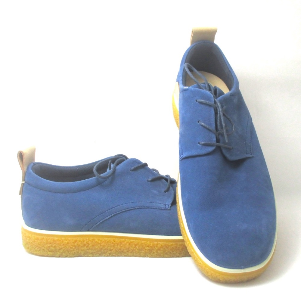 ECCO CREPETRAY BLUE WALKING SHOE NWT
